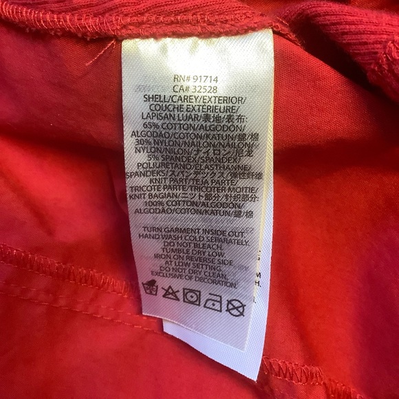 ARMANI EXCHANGE A/X WOMENS ZIP- UP RED JACKET/ Size Medium - Picture 11 of 11